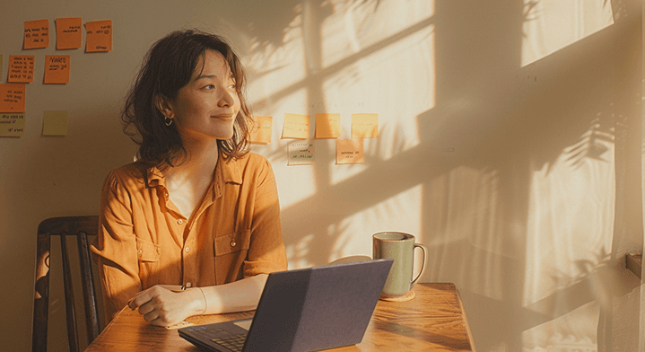 Professional woman in business setting